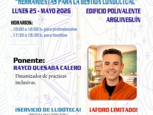 V Jornadas de Educación – Herramientas para la Gestión Conductual | FAMILIAS